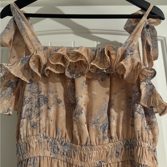 Floral Ruffle Dress - Picture 2 of 6